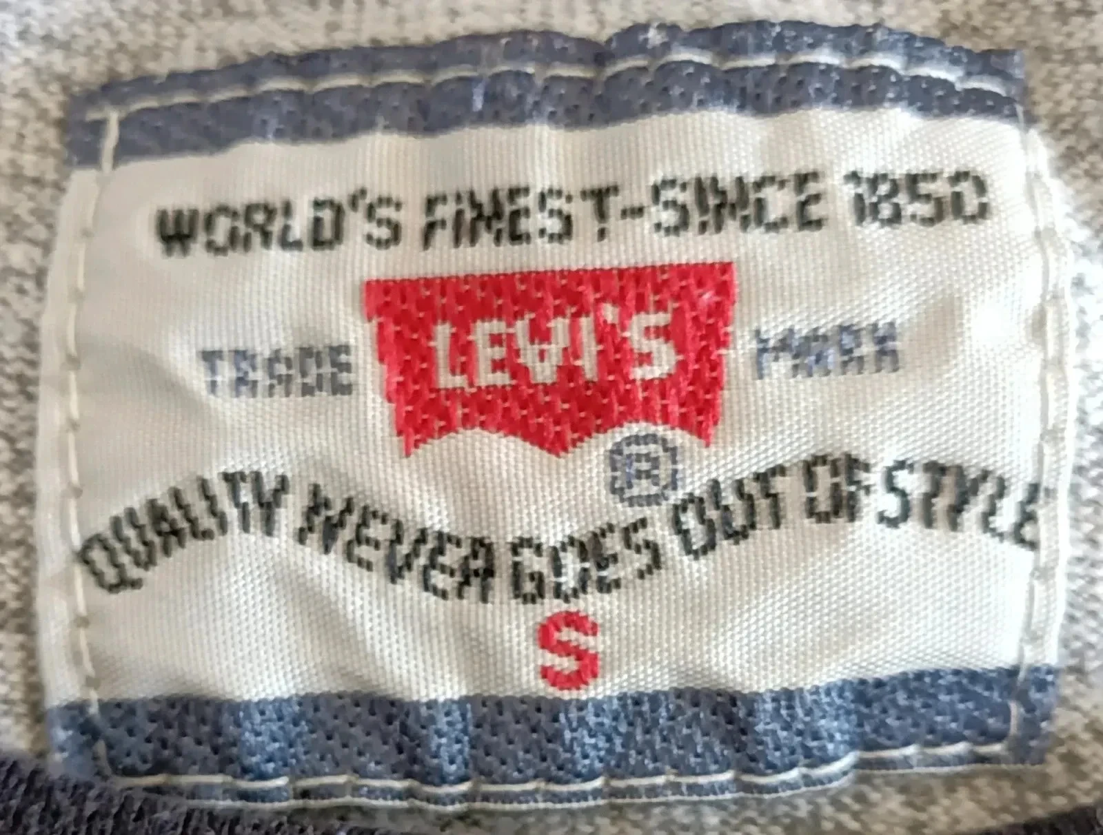 Levi’s Vintage Heather Gray 90s Tank Top Size S – photo 5